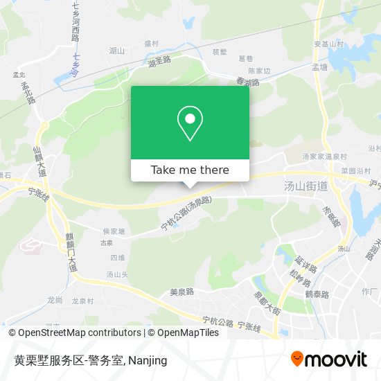 黄栗墅服务区-警务室 map