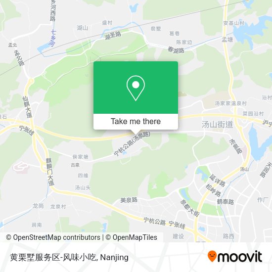 黄栗墅服务区-风味小吃 map