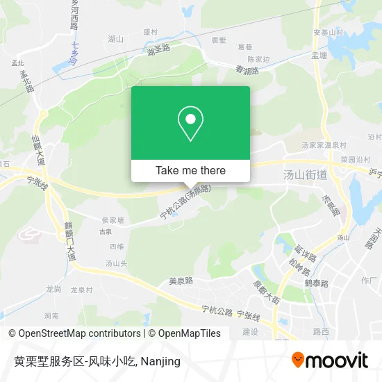 黄栗墅服务区-风味小吃 map