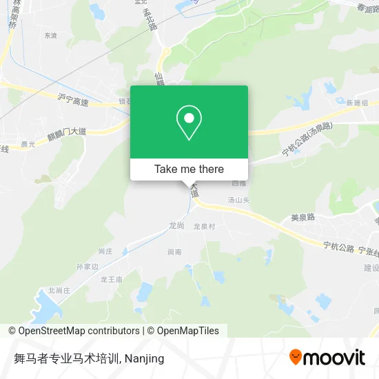 舞马者专业马术培训 map