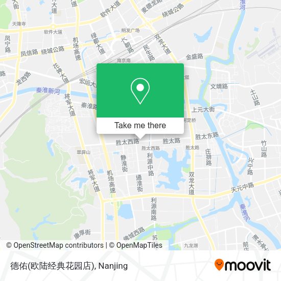 德佑(欧陆经典花园店) map