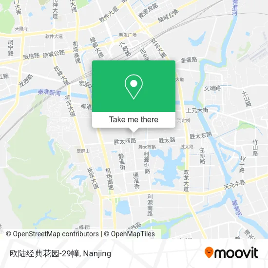 欧陆经典花园-29幢 map