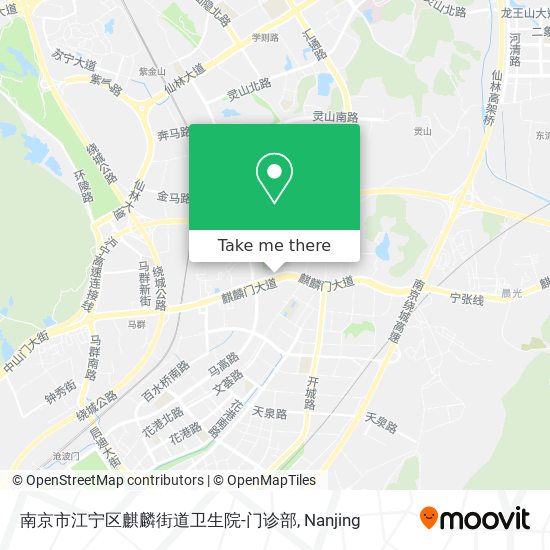 南京市江宁区麒麟街道卫生院-门诊部 map