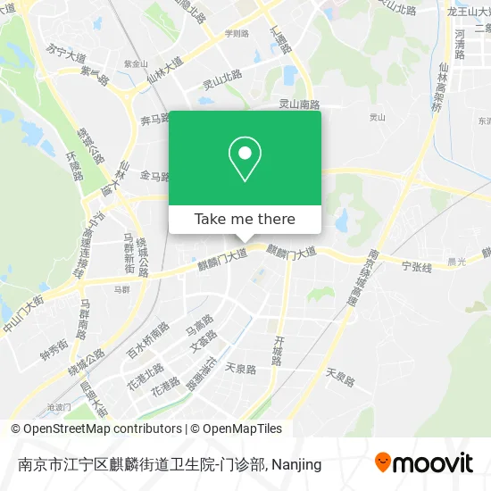 南京市江宁区麒麟街道卫生院-门诊部 map