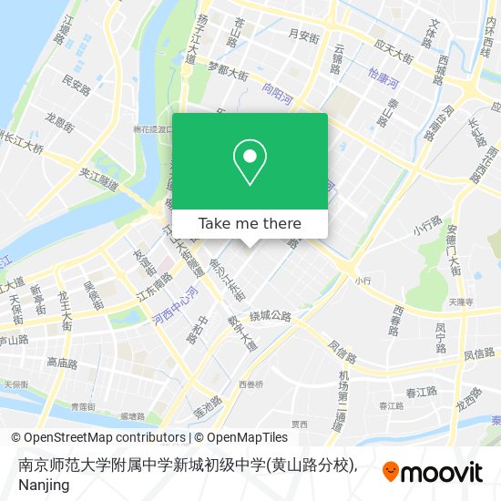 南京师范大学附属中学新城初级中学(黄山路分校) map