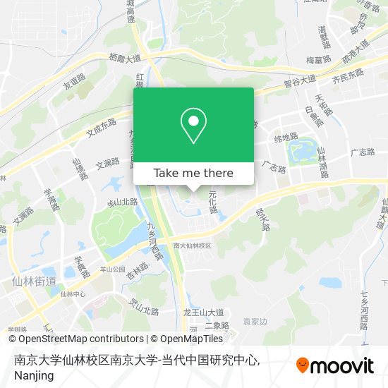 南京大学仙林校区南京大学-当代中国研究中心 map