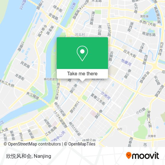 欣悦风和会 map