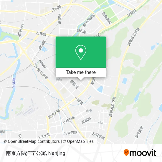 南京方隅江宁公寓 map