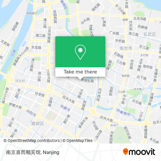 南京喜而顺宾馆 map
