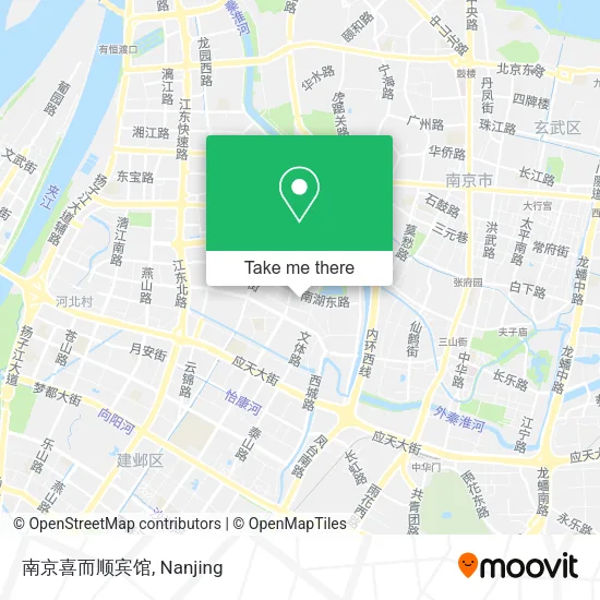南京喜而顺宾馆 map