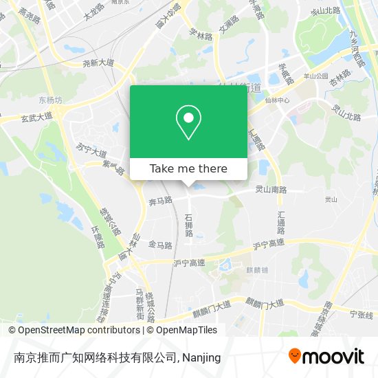 南京推而广知网络科技有限公司 map