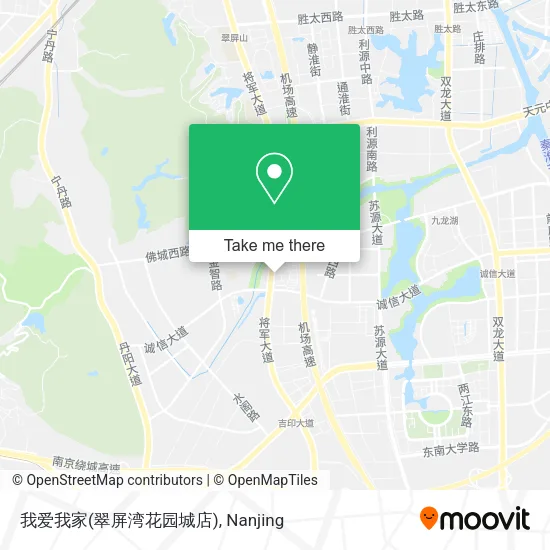 我爱我家(翠屏湾花园城店) map