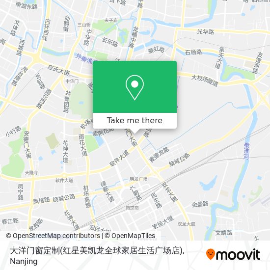 大洋门窗定制(红星美凯龙全球家居生活广场店) map