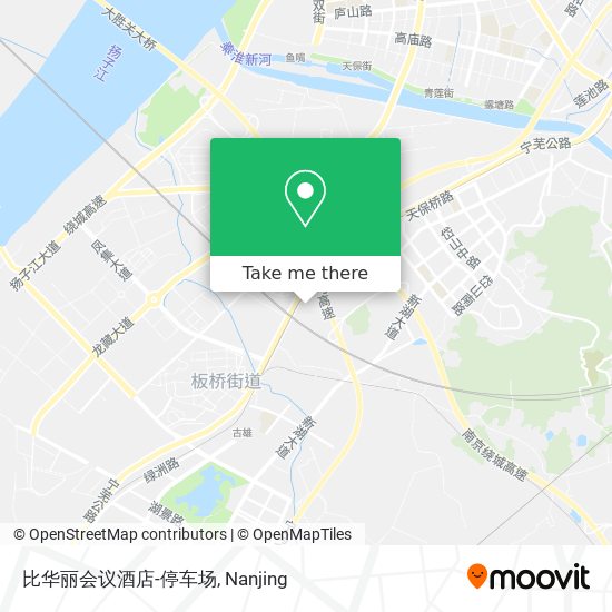 比华丽会议酒店-停车场 map