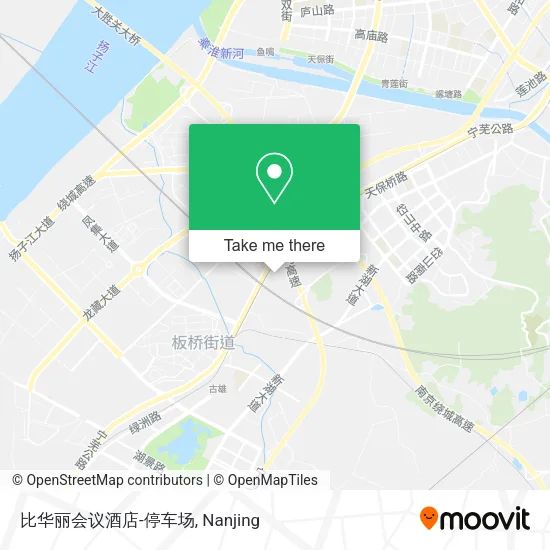 比华丽会议酒店-停车场 map