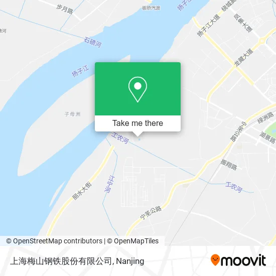 上海梅山钢铁股份有限公司 map