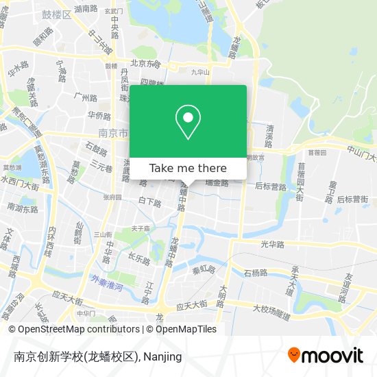 南京创新学校(龙蟠校区) map