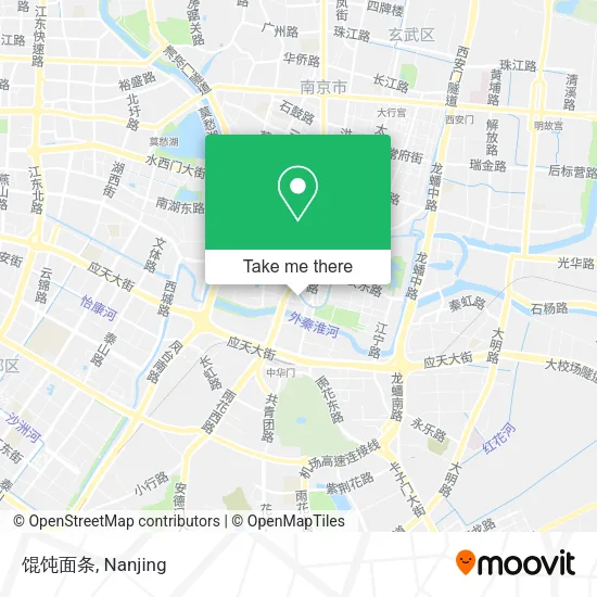 馄饨面条 map