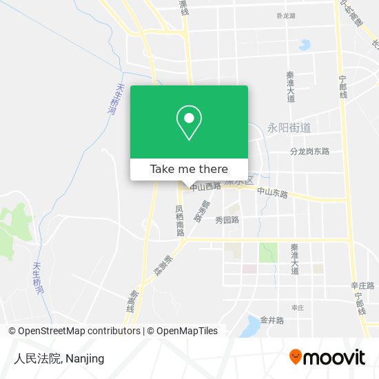 人民法院 map
