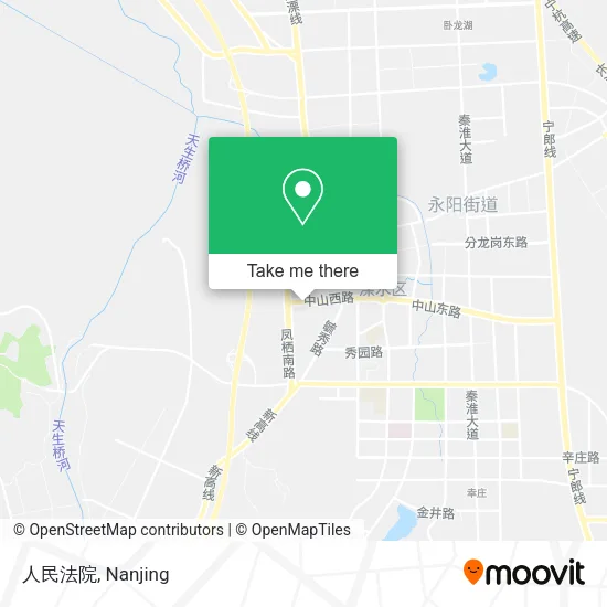 人民法院 map