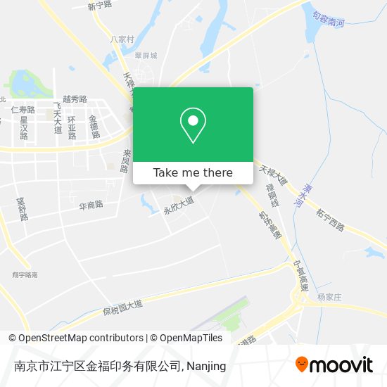 南京市江宁区金福印务有限公司 map