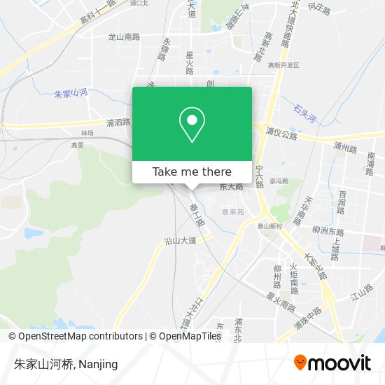 朱家山河桥 map