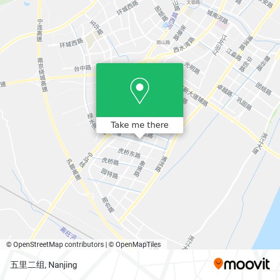 五里二组 map
