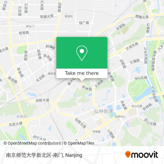南京师范大学新北区-南门 map