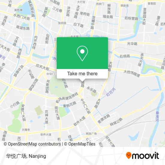 华悦广场 map