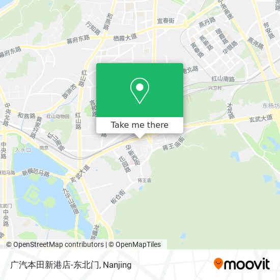 广汽本田新港店-东北门 map
