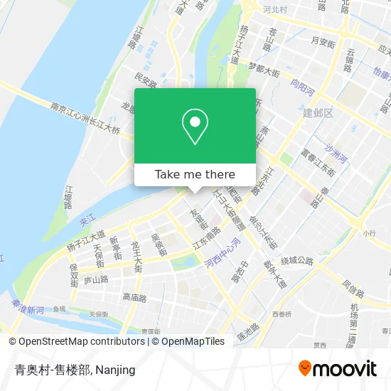 青奥村-售楼部 map