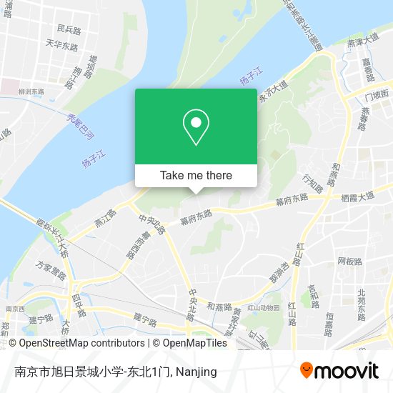 南京市旭日景城小学-东北1门 map