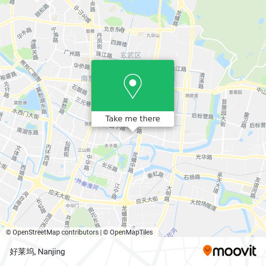 好莱坞 map