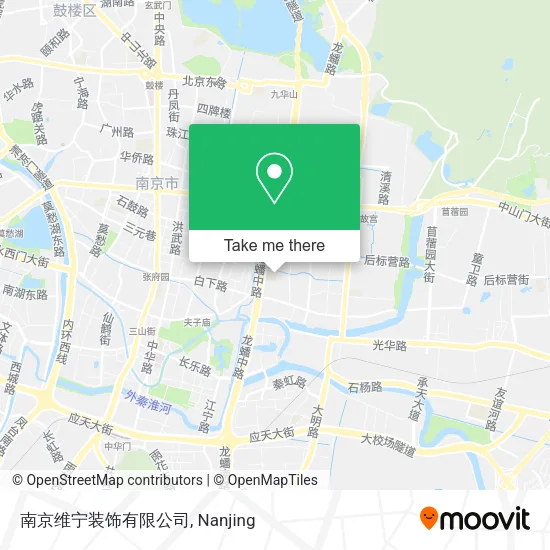 南京维宁装饰有限公司 map