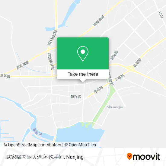 武家嘴国际大酒店-洗手间 map