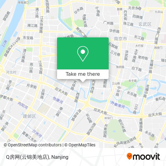 Q房网(云锦美地店) map