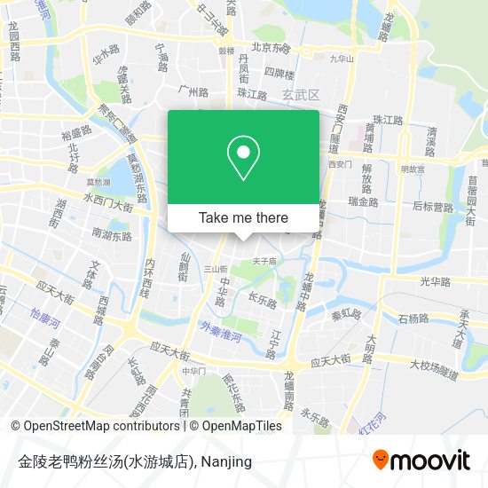 金陵老鸭粉丝汤(水游城店) map