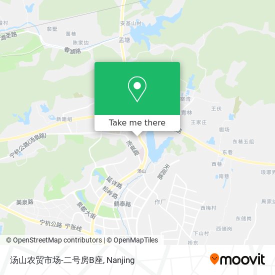 汤山农贸市场-二号房B座 map