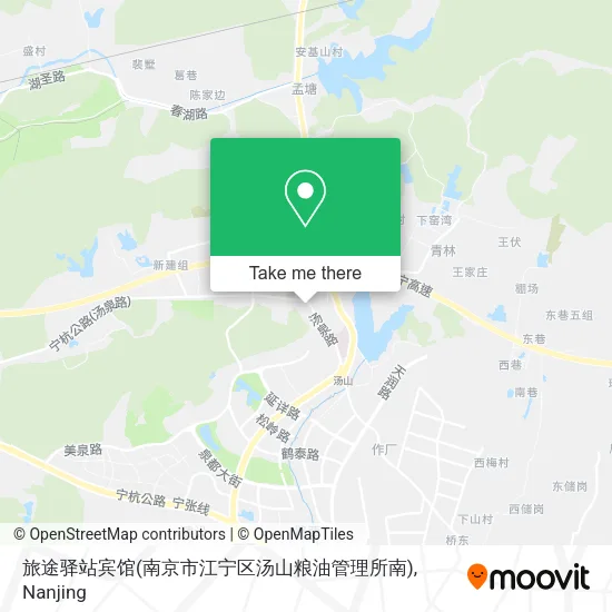 旅途驿站宾馆(南京市江宁区汤山粮油管理所南) map