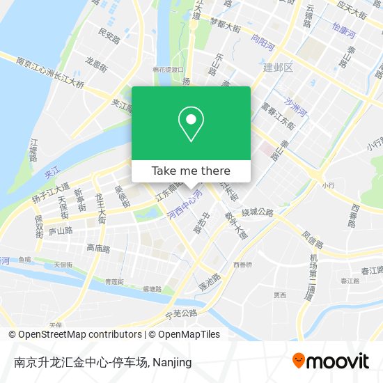 南京升龙汇金中心-停车场 map