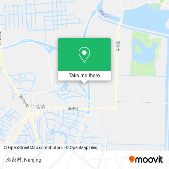 袁家村 map