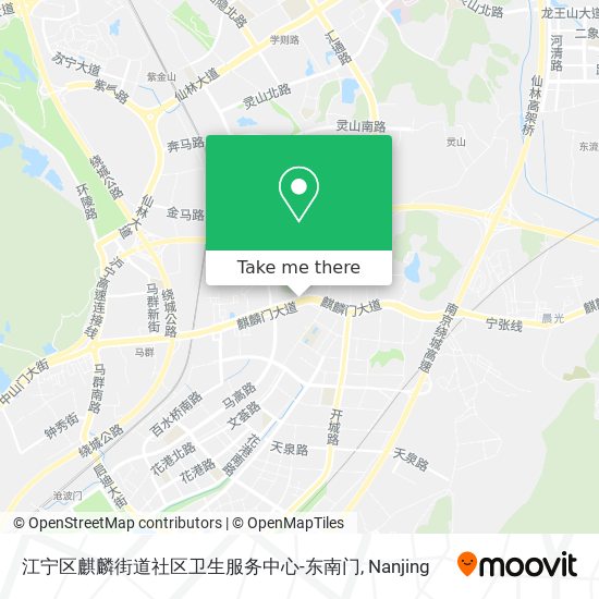 江宁区麒麟街道社区卫生服务中心-东南门 map