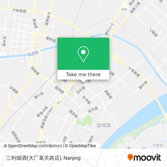 三利烟酒(大厂葛关路店) map