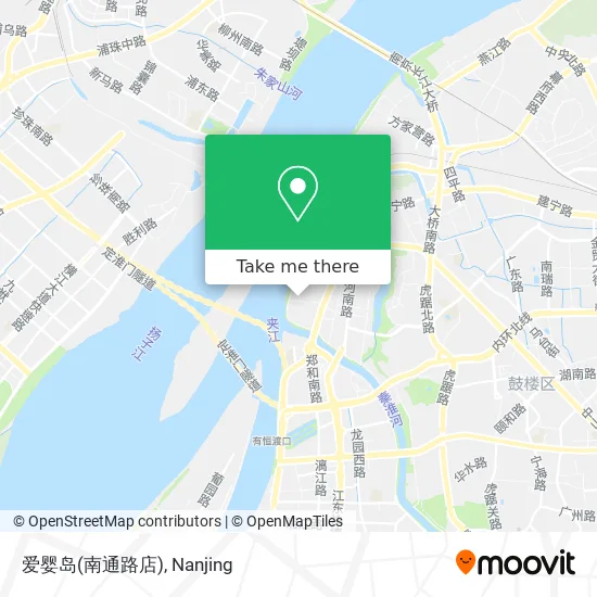 爱婴岛(南通路店) map