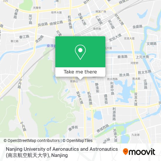 Nanjing University of Aeronautics and Astronautics (南京航空航天大学) map