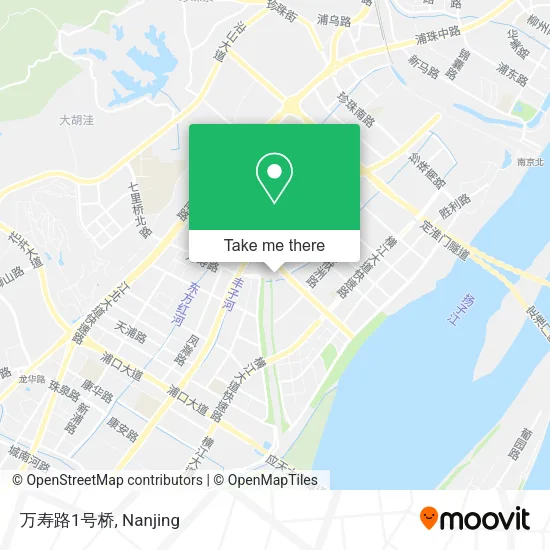 万寿路1号桥 map