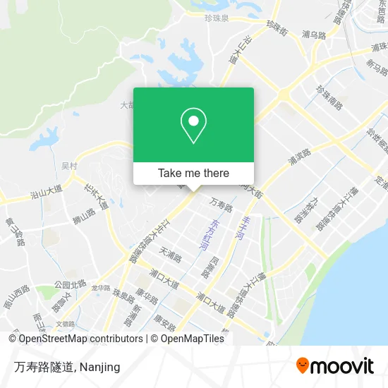 万寿路隧道 map