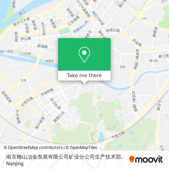 南京梅山冶金发展有限公司矿业分公司生产技术部 map
