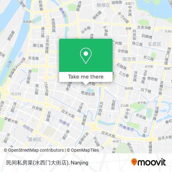 民间私房菜(水西门大街店) map