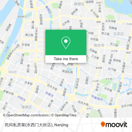 民间私房菜(水西门大街店) map